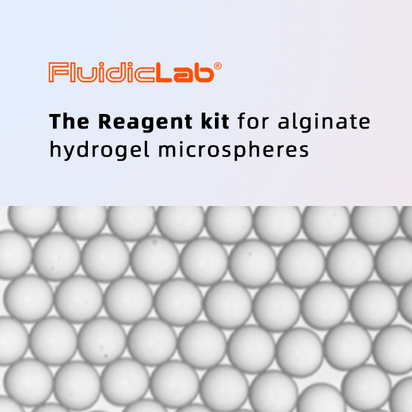 FluidicLab Reagent kit for alginate hydrogel microspheres