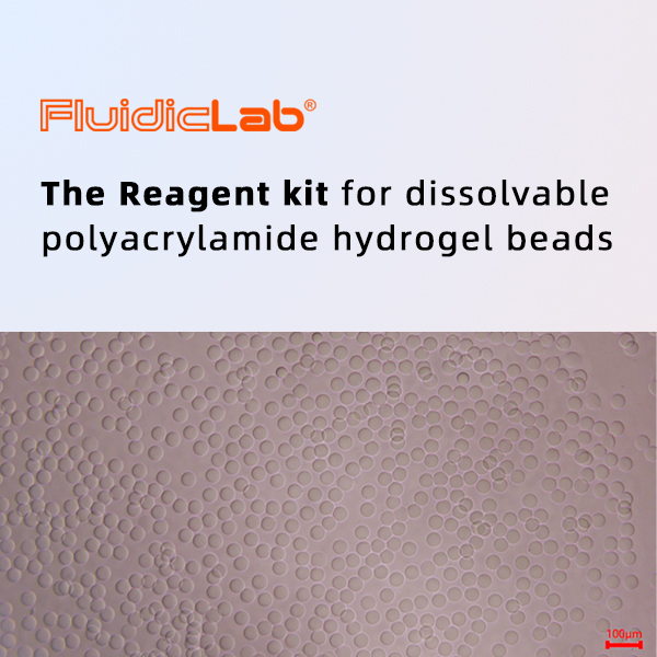 FluidicLab Reagent kit for dissolvable polyacrylamide hydrogel beads