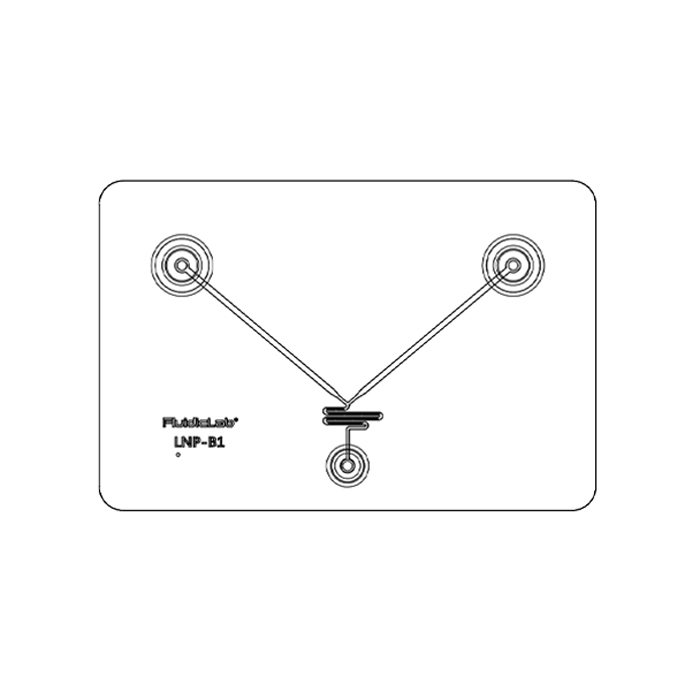 Microfluidic Chip for LNP assembling [LNP-B1](With Luer Interface)